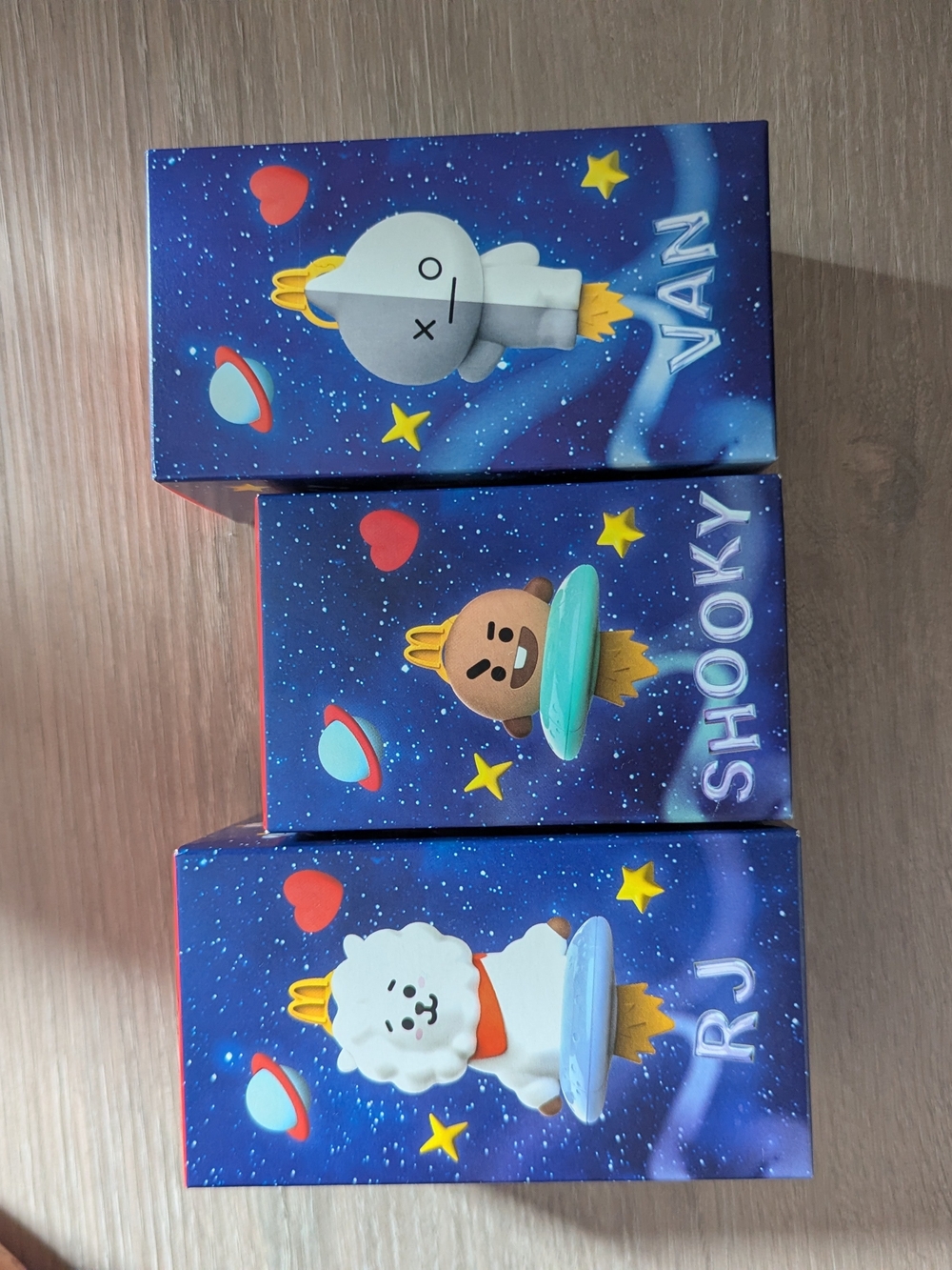 McDonald's BT21 figures